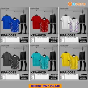 Áo đá banh thiết kế Keepfly KFA 0029