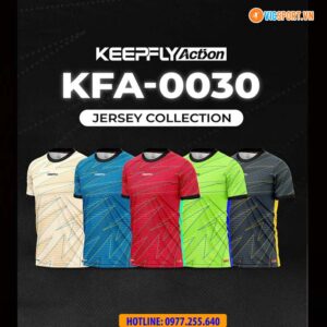 Áo đá banh thiết kế Keepfly KFA 0030