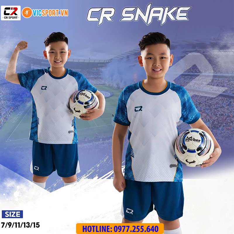 Áo đá banh trẻ em CR Snake - Hình ảnh 6