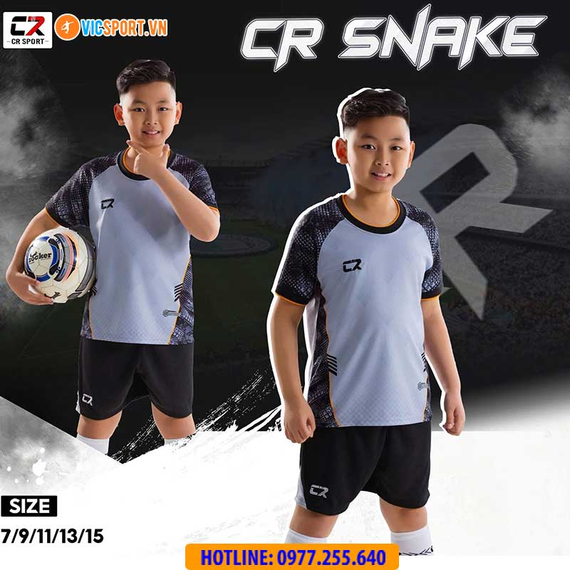 Áo đá banh trẻ em CR Snake - Hình ảnh 3