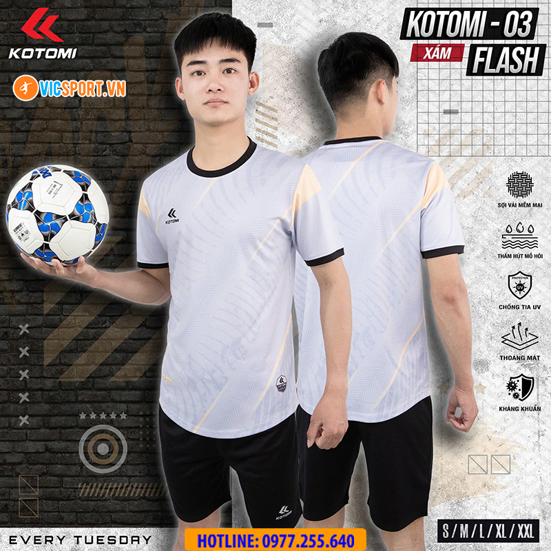 Áo đá banh không logo Kotomi Flast - Hình ảnh 12