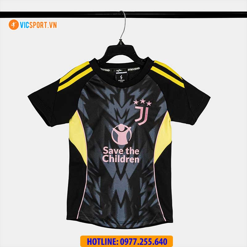Áo đá banh trẻ em Strivend Clb Juventus SS26 mùa giải 2025-2026 - Hình ảnh 3