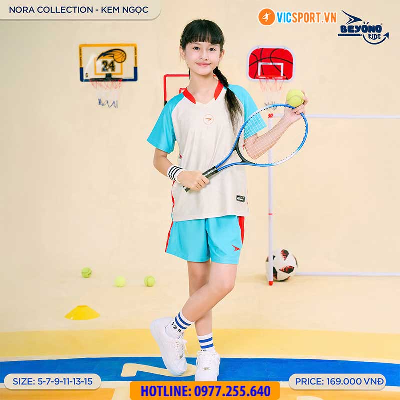Bộ quần áo thể thao trẻ em Beyono Nora - Hình ảnh 9