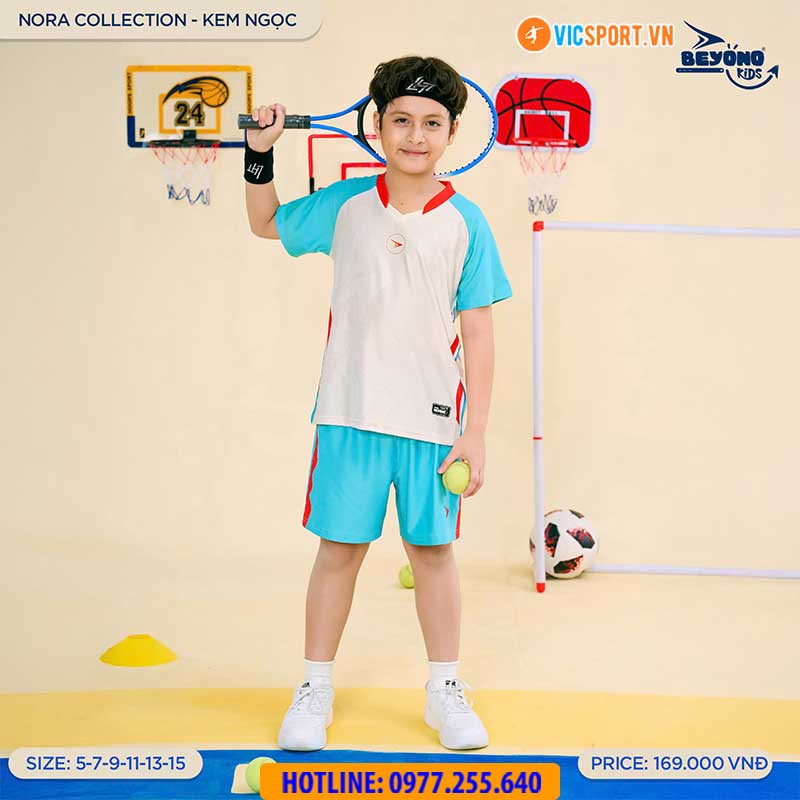 Bộ quần áo thể thao trẻ em Beyono Nora - Hình ảnh 11