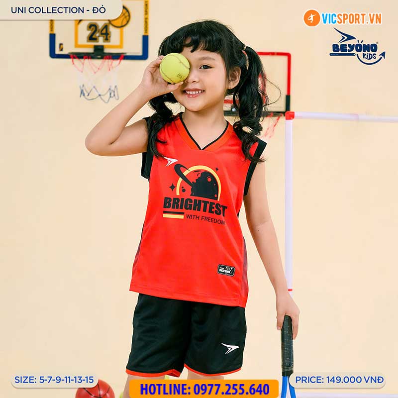Bộ quần áo thể thao trẻ em Beyono Uni - Hình ảnh 8