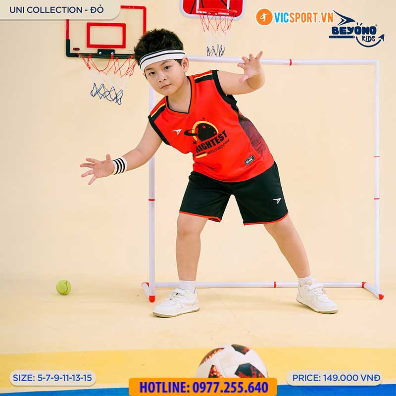 Bộ quần áo thể thao trẻ em Beyono Uni - Hình ảnh 13