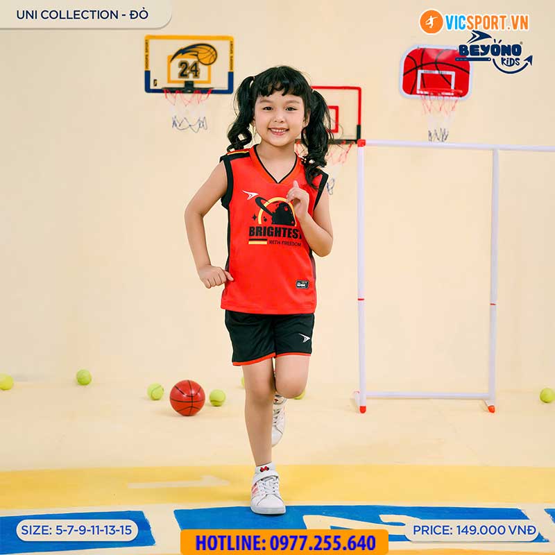 Bộ quần áo thể thao trẻ em Beyono Uni - Hình ảnh 12
