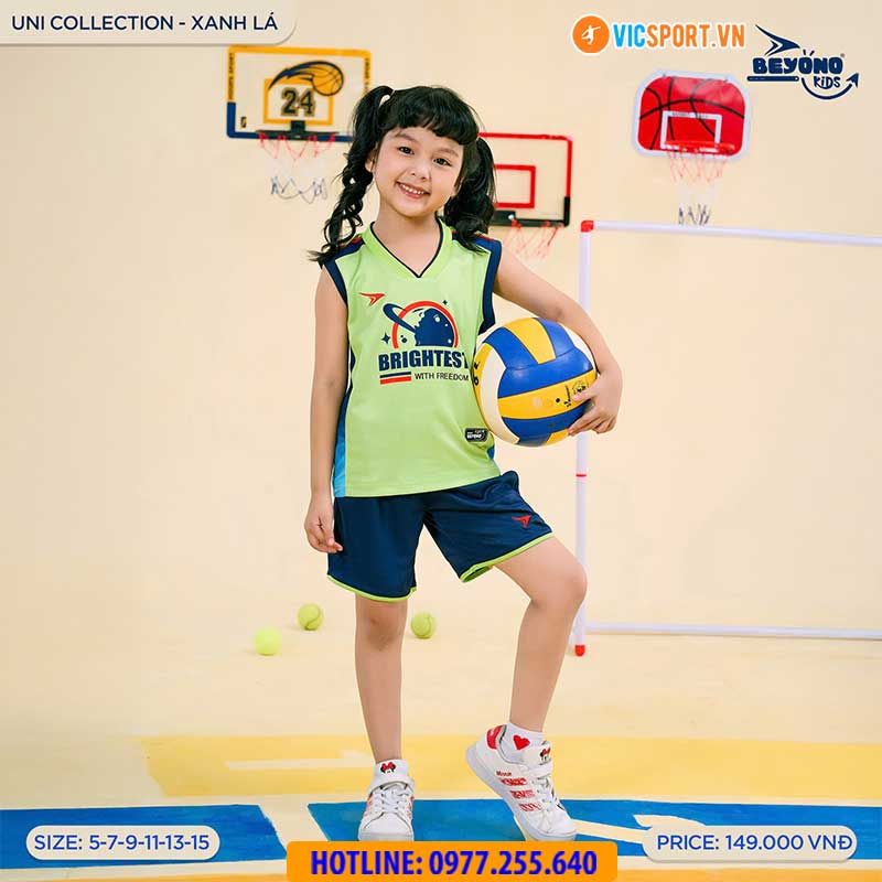 Bộ quần áo thể thao trẻ em Beyono Uni - Hình ảnh 17