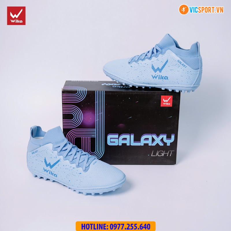 Giày đá banh cổ cao Wika Galaxy Light đế TF - Hình ảnh 19