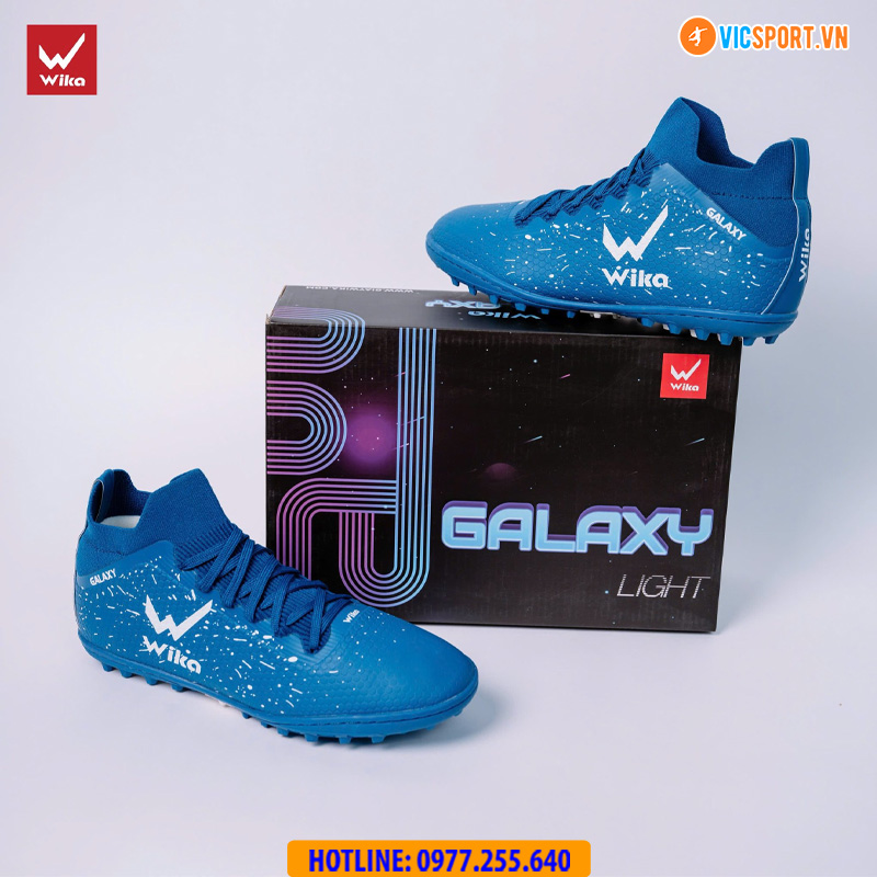Giày đá banh cổ cao Wika Galaxy Light đế TF - Hình ảnh 21