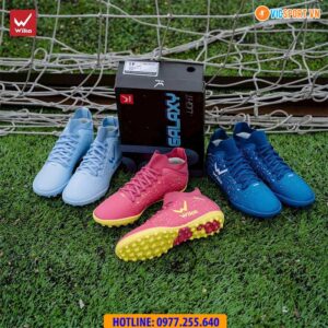 Giày đá banh cổ cao Wika Galaxy Light đế TF
