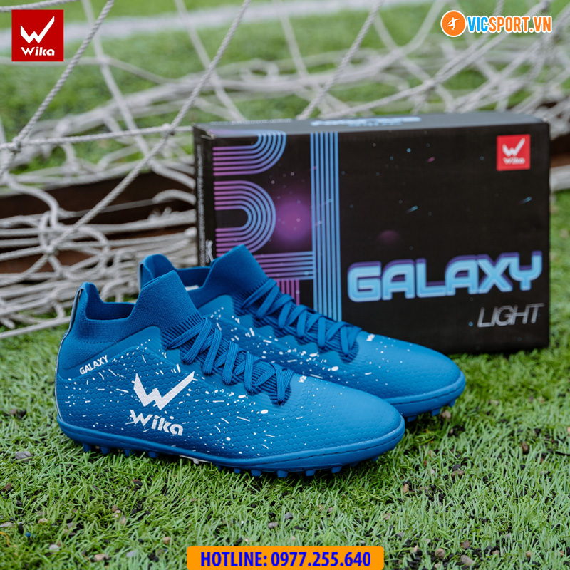 Giày đá banh cổ cao Wika Galaxy Light đế TF - Hình ảnh 23