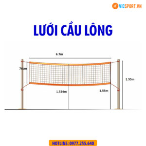 Lưới cầu lông Toàn Thắng