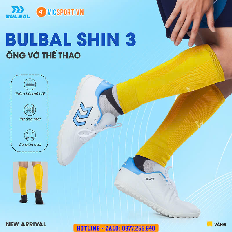 Tất ống – Ống vớ thể thao Bulbal Shin 03 - Hình ảnh 7