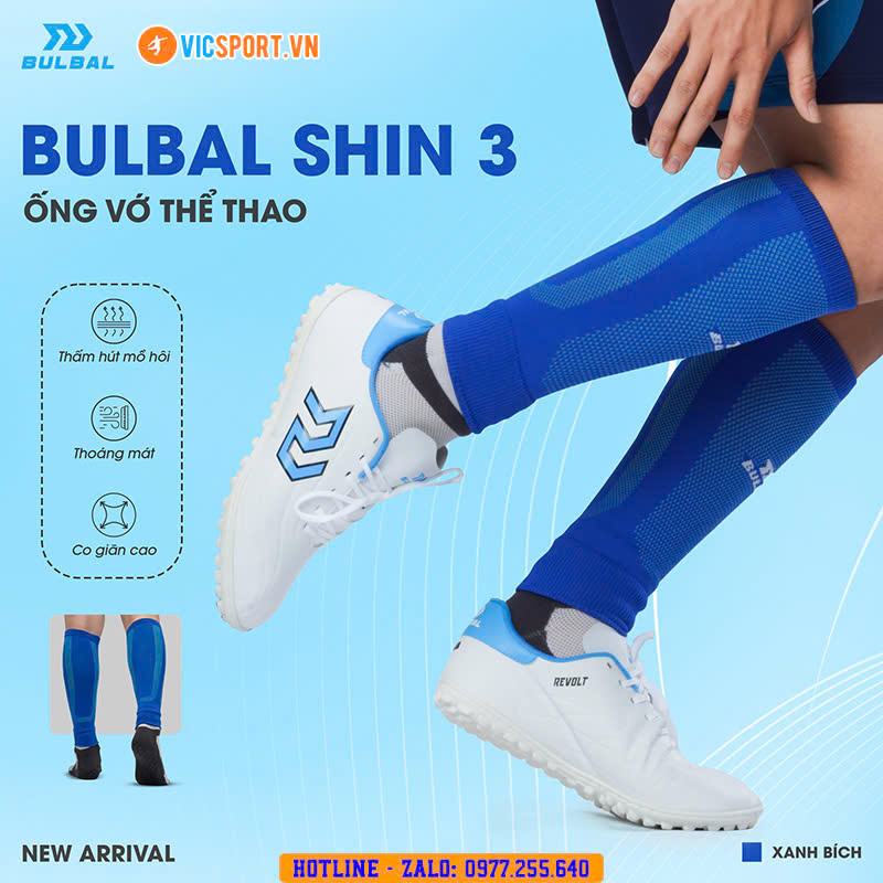 Tất ống – Ống vớ thể thao Bulbal Shin 03 - Hình ảnh 8