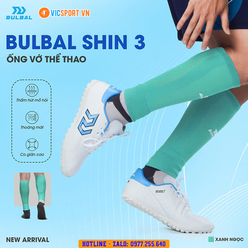 Tất ống – Ống vớ thể thao Bulbal Shin 03 - Hình ảnh 10