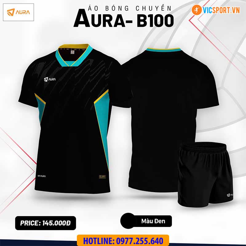 Quần áo bóng chuyền Aura B100 - Hình ảnh 6
