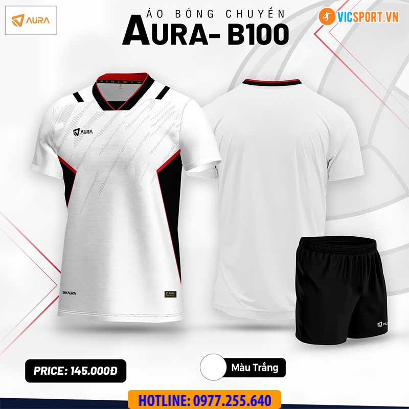 Quần áo bóng chuyền Aura B100 - Hình ảnh 8