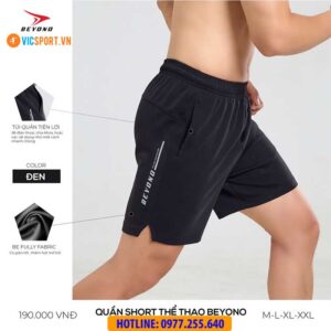 Quần thể thao nam Beyono QLC03 đa năng