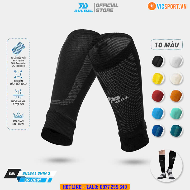 Tất ống – Ống vớ thể thao Bulbal Shin 03 - Hình ảnh 14