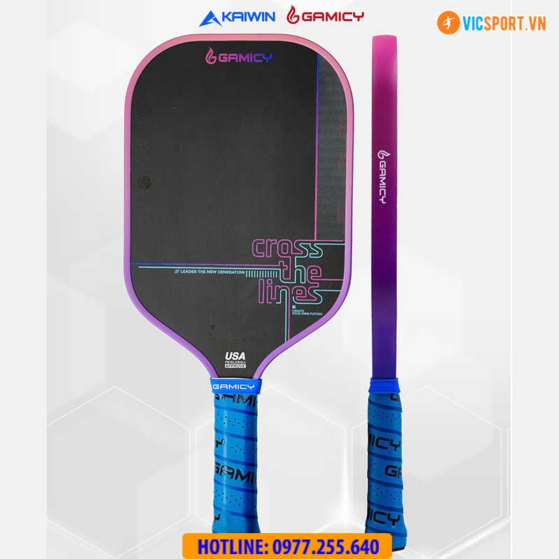 Vợt pickleball Gamicy Cross G-Pro Carbon T700 - Hình ảnh 8