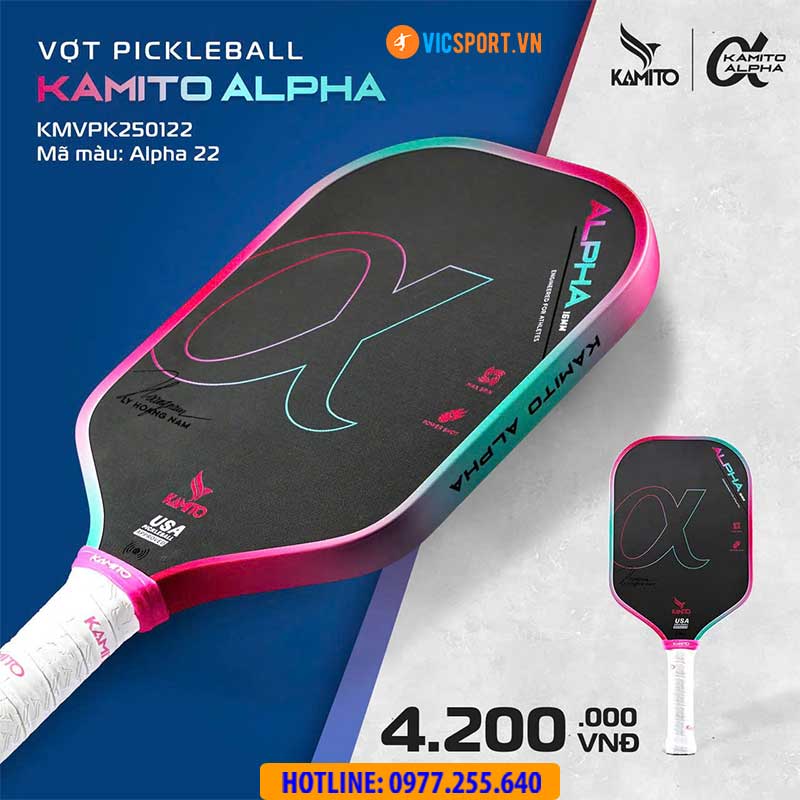 Vợt pickleball Kamito Alpha - Hình ảnh 15