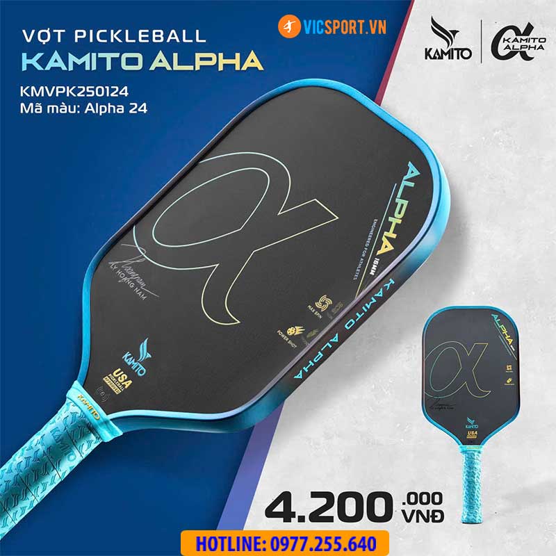 Vợt pickleball Kamito Alpha - Hình ảnh 16
