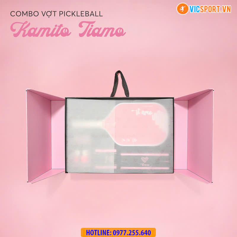 Set vợt pickleball Kamito Tiamo chính hãng - Hình ảnh 11