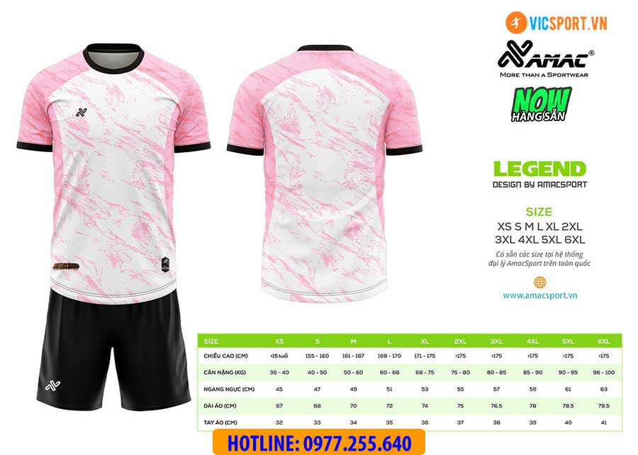 Áo đá banh thiết kế Amac Legend - Hình ảnh 16