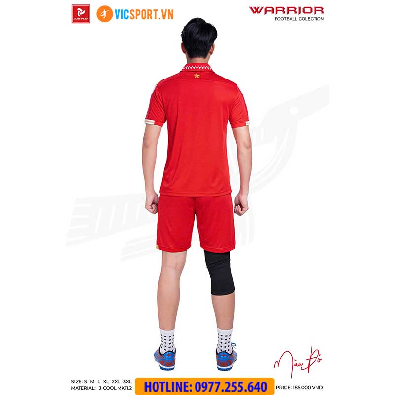 Áo đá banh không logo Justplay Warrior - Hình ảnh 37
