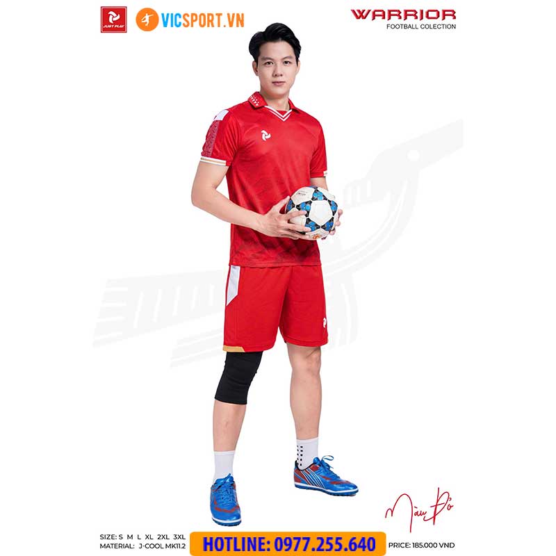 Áo đá banh không logo Justplay Warrior - Hình ảnh 38