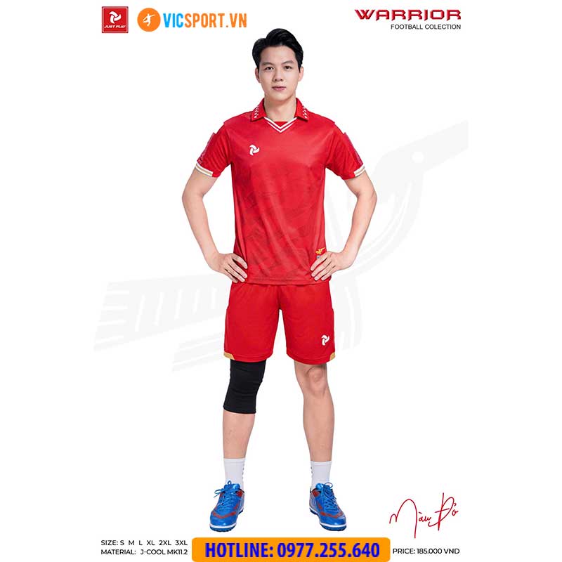 Áo đá banh không logo Justplay Warrior - Hình ảnh 39