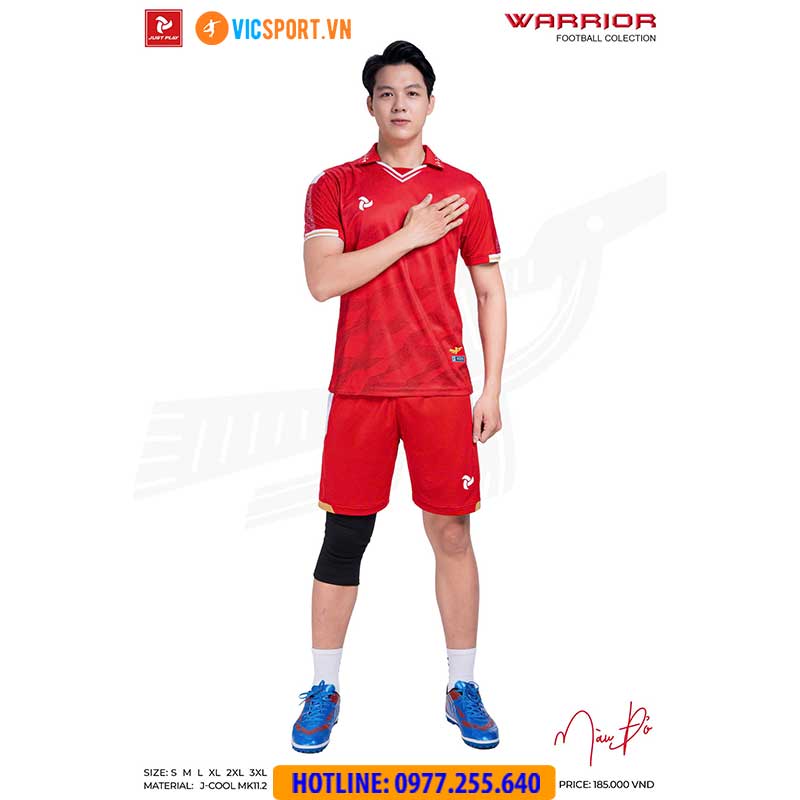 Áo đá banh không logo Justplay Warrior - Hình ảnh 40