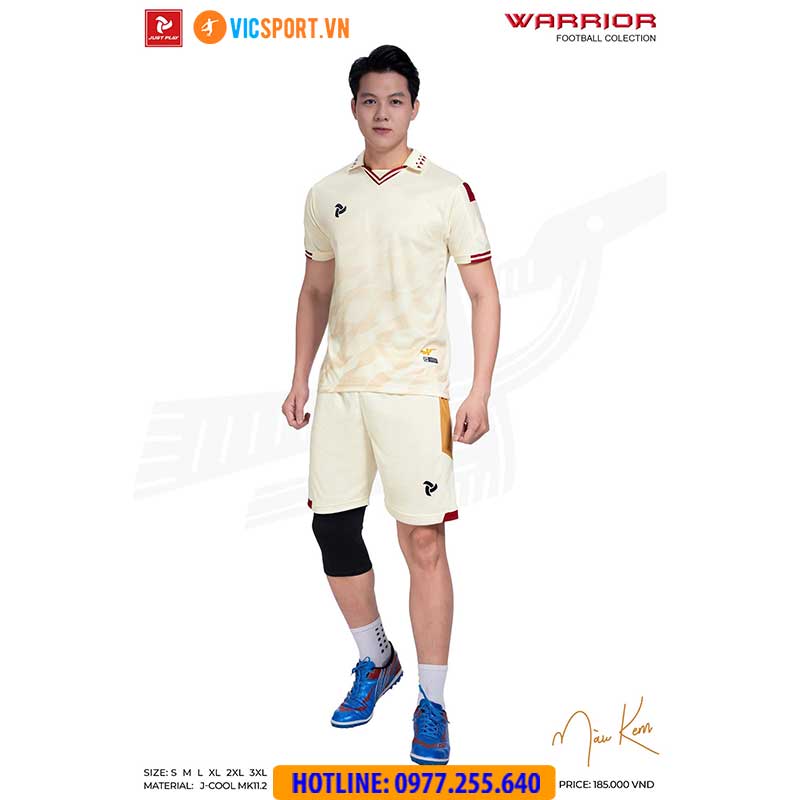 Áo đá banh không logo Justplay Warrior - Hình ảnh 46