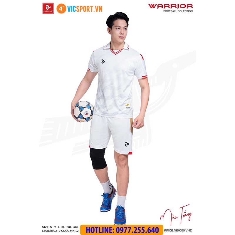 Áo đá banh không logo Justplay Warrior - Hình ảnh 51