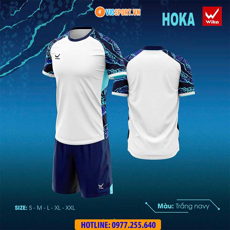 Áo đá banh không logo Wika Hoka - Hình ảnh 8