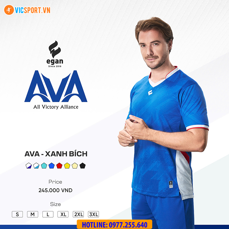 Áo đá banh không logo Egan Ava - Hình ảnh 17