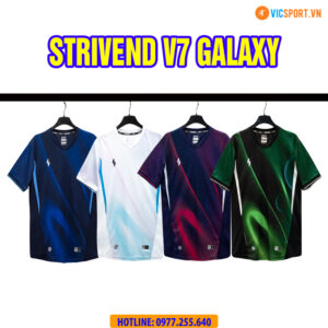 Áo đá banh không logo Strivend V7 Galaxy