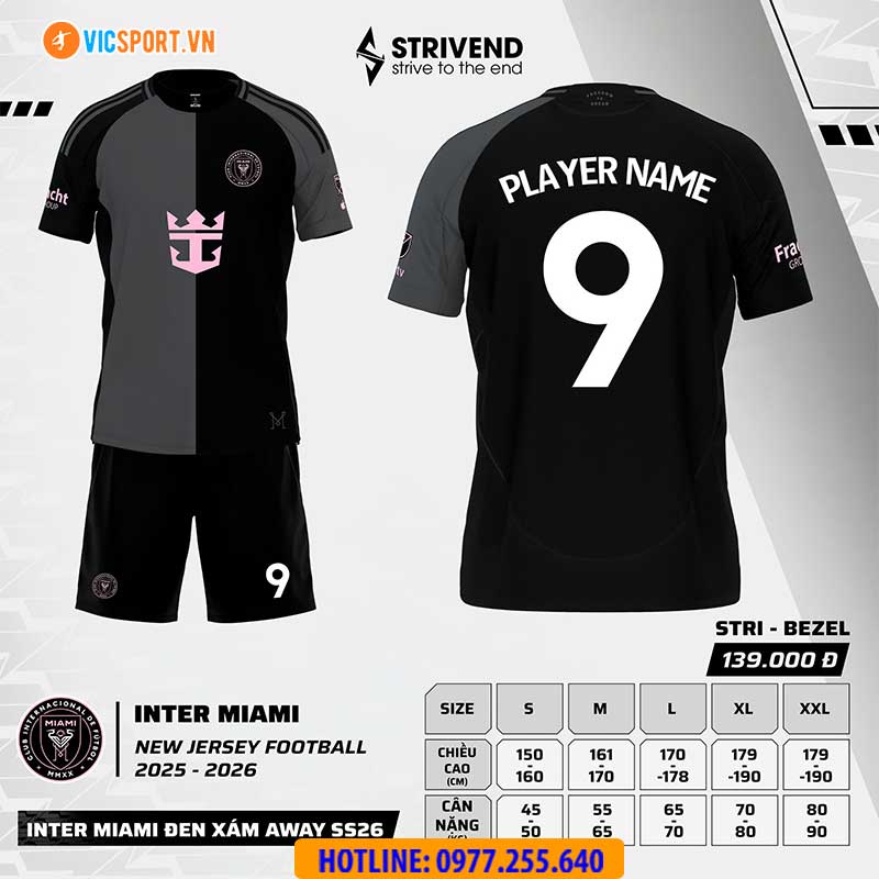 Áo đá banh Clb Inter Miami SS26 Strivend - Hình ảnh 14