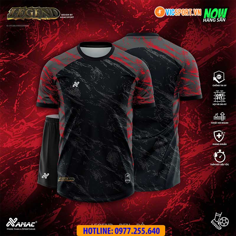 Áo đá banh thiết kế Amac Legend - Hình ảnh 4