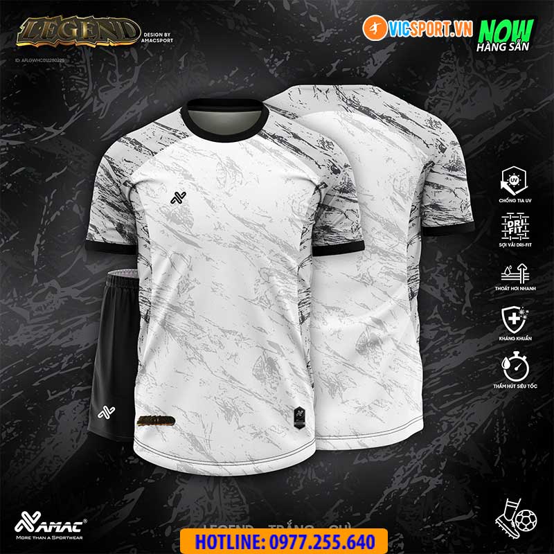 Áo đá banh thiết kế Amac Legend - Hình ảnh 5