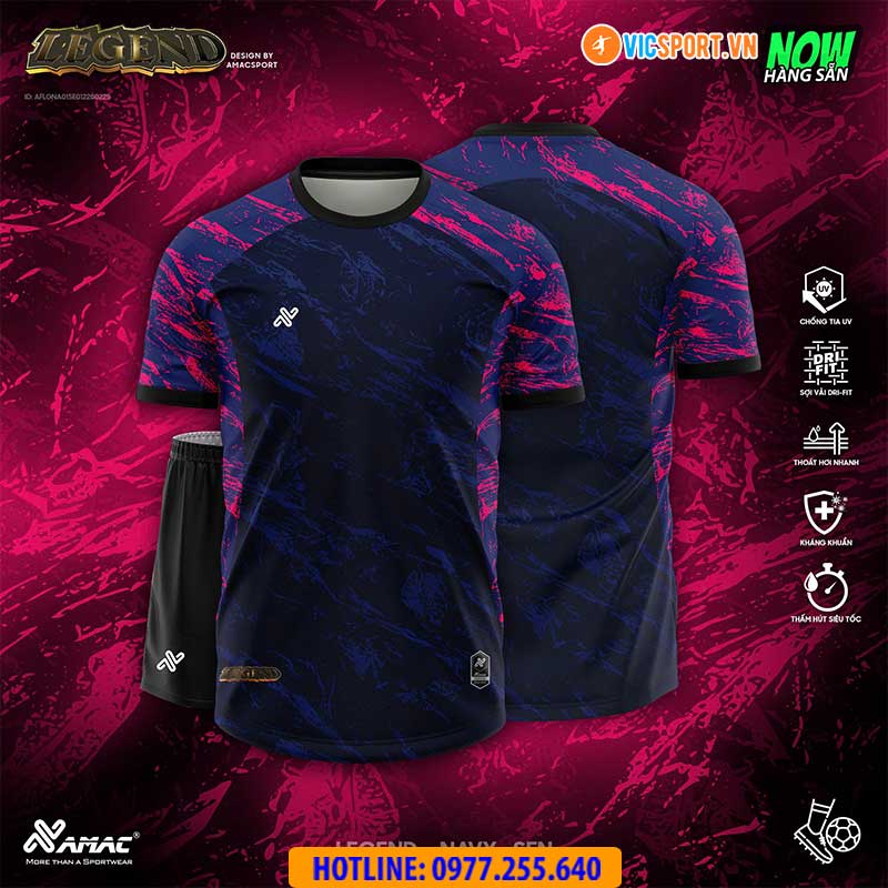 Áo đá banh thiết kế Amac Legend - Hình ảnh 9