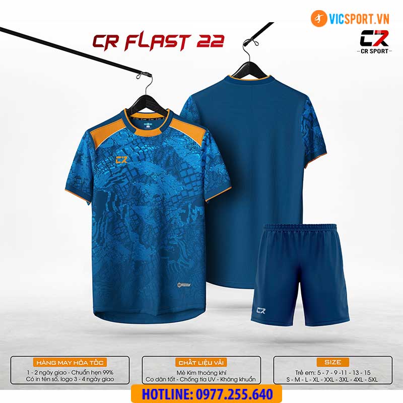 Áo đá banh thiết kế CR Flast 22 - Hình ảnh 8