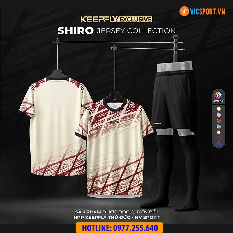 Áo đá banh thiết kế Keepfly Exclusive Shiro - Hình ảnh 7