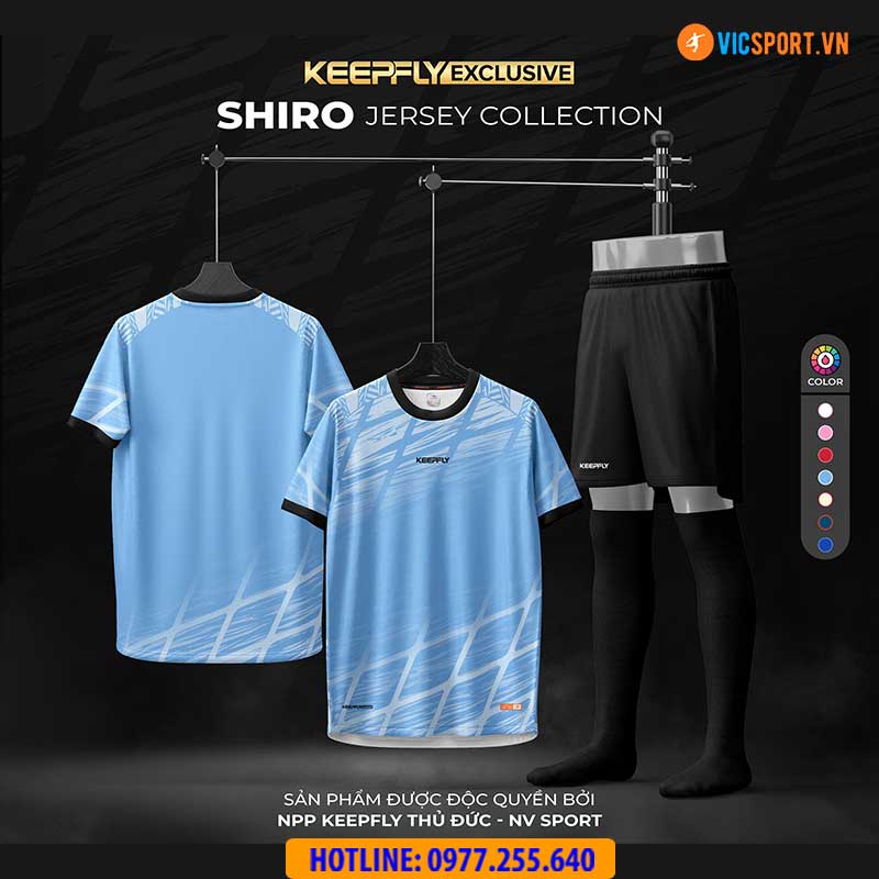 Áo đá banh thiết kế Keepfly Exclusive Shiro - Hình ảnh 8