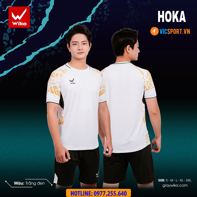 Áo đá banh không logo Wika Hoka - Hình ảnh 12