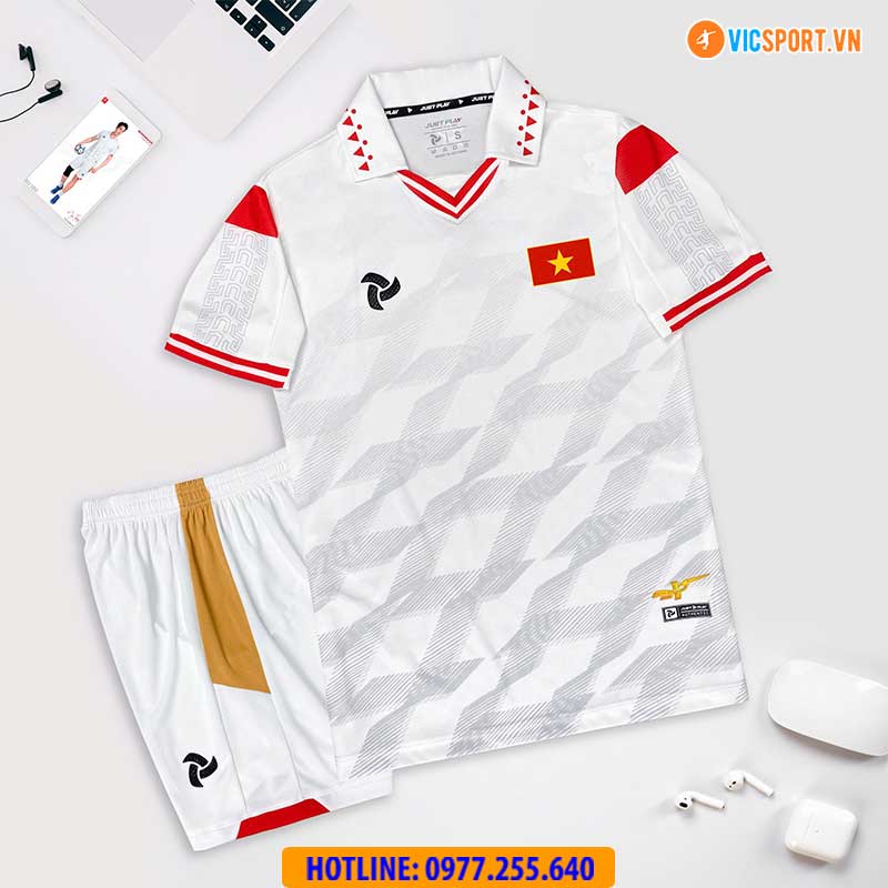 Áo đá banh không logo Justplay Warrior - Hình ảnh 81