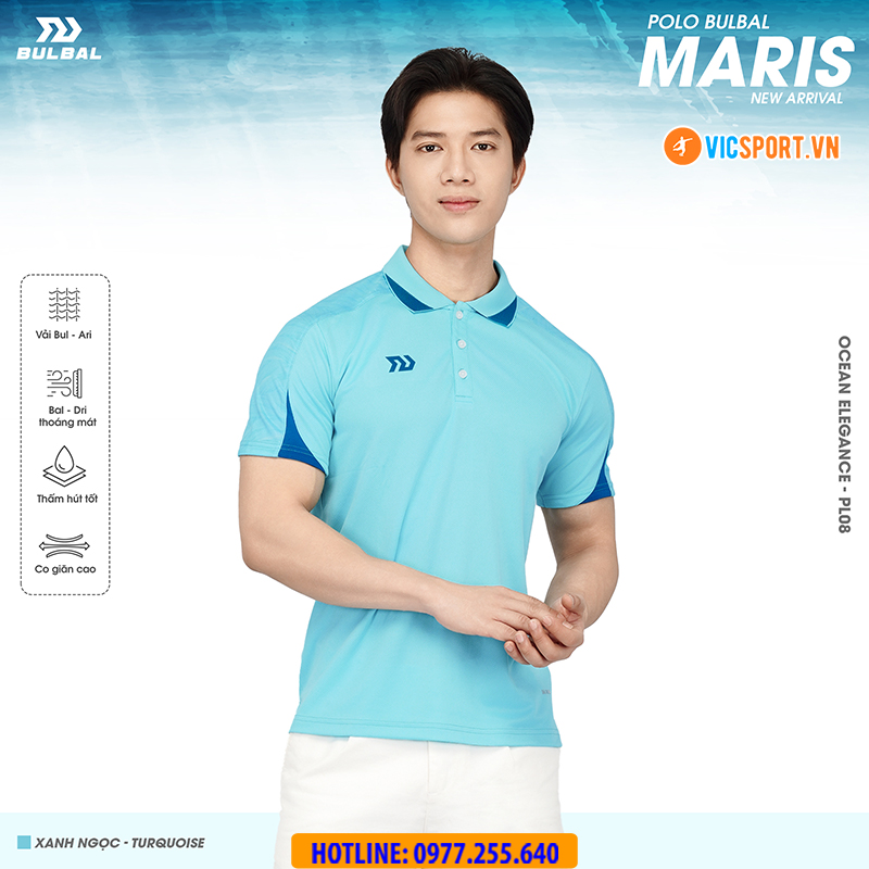 Áo polo thể thao nam Bulbal Maris PL08 - Hình ảnh 14