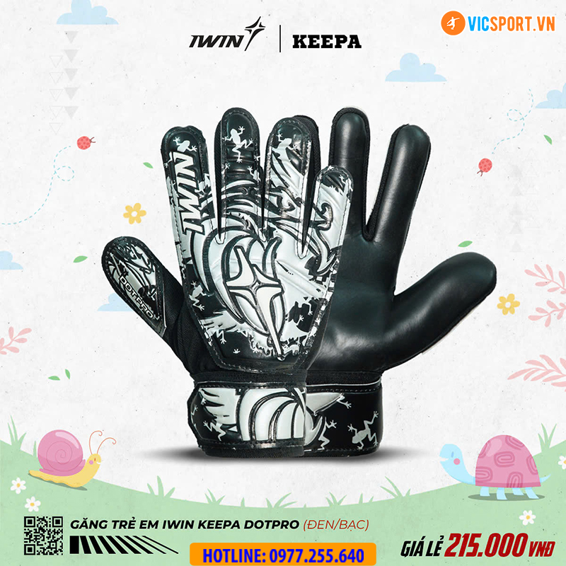 Găng tay thủ môn iWin Keepa Dotpro - Hình ảnh 12