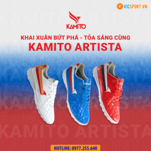 Giày đá banh trẻ em Kamito Artista Pro đế TF